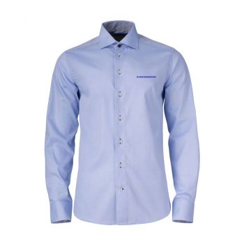 Yellow bow skjorte Blå Herre regular fit